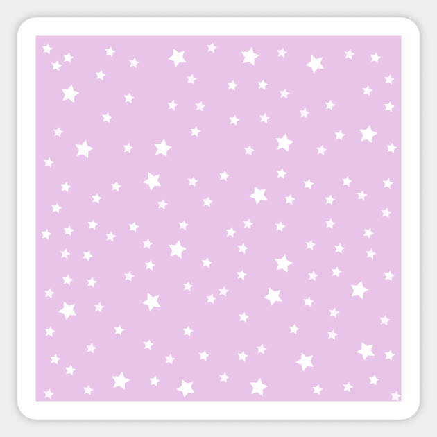 Pink Starry Vibes Sticker by Melisaura